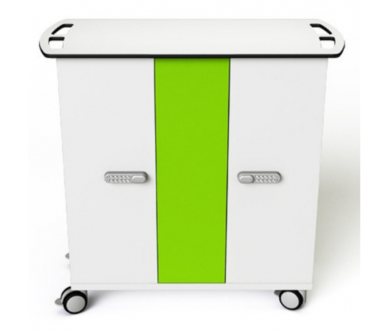 Zioxi Lade- und Sync-Wagen für 32 iPads bis 11'' Codeschloss