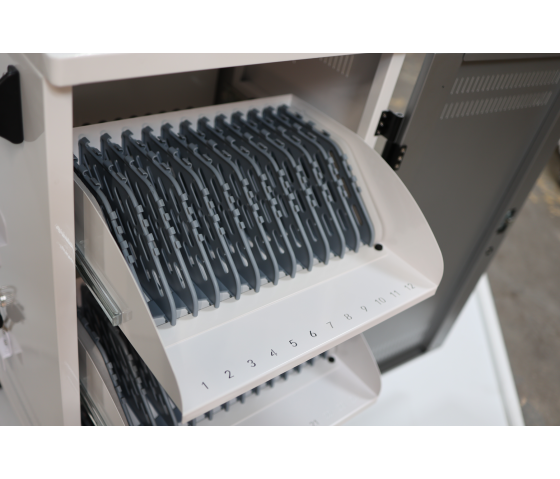 USB-C Ladewagen P-Tec T36V für 36 Tablets oder Laptops - Laden über USB-C