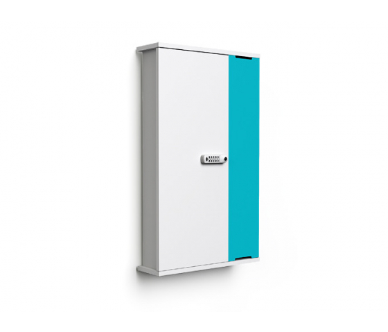 Zioxi Wand-Ladeschrank mit USB-Connectors für 10 iPads oder Tablets 9