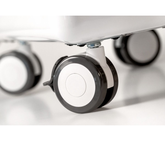 Tablet-Ladekoffer TC20 TwinCharge mit 20 USB-C Ladekabeln - für 20 Tablets bis zu 12,9 Zoll - weiß