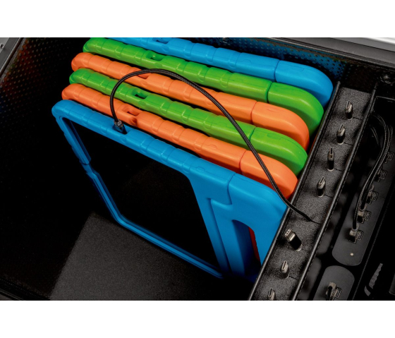 PARAT TC10 EDUCOVER Ladekoffer für 10 Tablets mit Schutzhüllen - USB-C & USB-A TwinCharge - schwarz