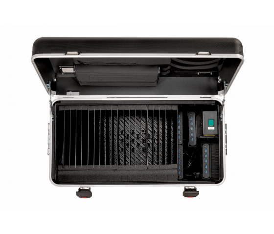 Parat PARAPROJECT® Tablet-Ladekoffer TC20 Plus TwinCharge USB-C für 20 Tablets bis 11,5 Zoll in Schwarz