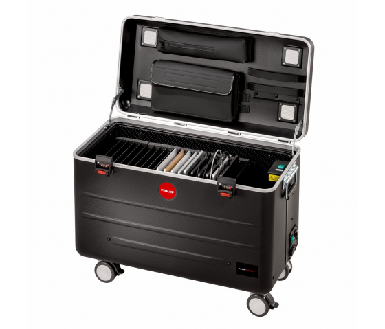 Parat PARAPROJECT® Tablet-Ladekoffer TC20 Plus TwinCharge USB-C für 20 Tablets bis 11,5 Zoll in Schwarz