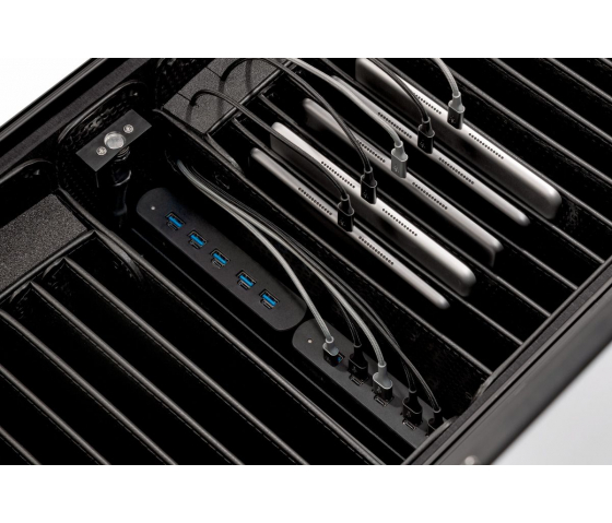 Parat Paraproject Ladekoffer TC20 TwinCharge USB-C für 20 Tablets bis 12.9 Zoll - ohne Kabel in Weiß