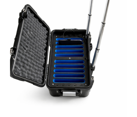 USB-C Tablet-Ladekoffer P-TEC TAB-10 für 10 Tabletten bis 11 Zoll - inklusief kabels