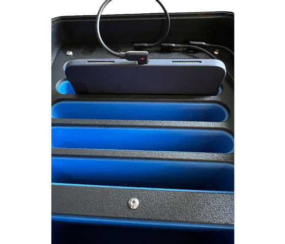 USB-C Tablet-Ladekoffer P-TEC TAB-10 - für 10 Tablets bis 11 Zoll - ohne Kabeln