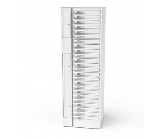 Zioxi Volt BYOD Load Locker VLS1-24S-UC-C-G# für 24 Geräte bis 17 Zoll - digitales Codeschloss - USB-C