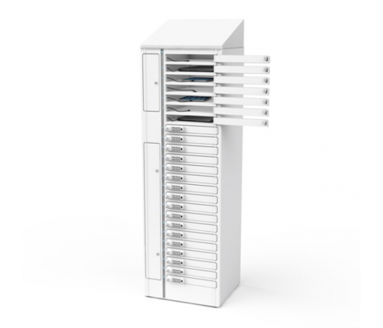 Zioxi Volt BYOD Load Locker VLS1-24S-UC-C-G# für 24 Geräte bis 17 Zoll - digitales Codeschloss - USB-C