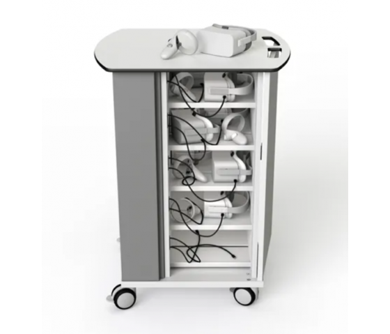 VR-Headset-Ladestation für 10 VR-Headsets & Controller - digitales Codeschloss