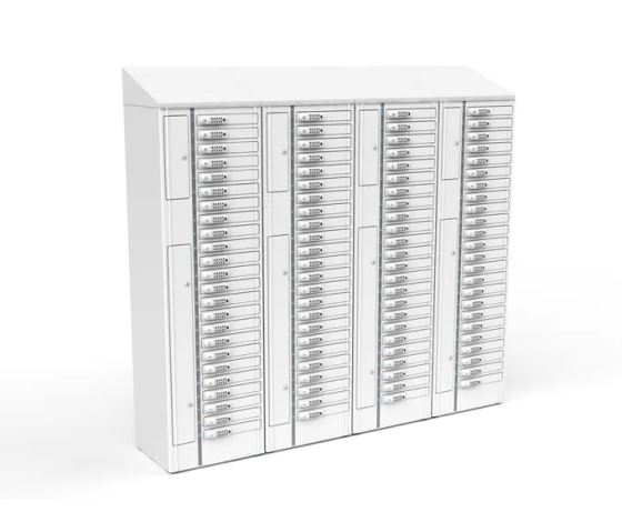 Zioxi Volt Ladeschrank für 24 Tablets und Laptops bis zu 14 Zoll – USB-C 20 W