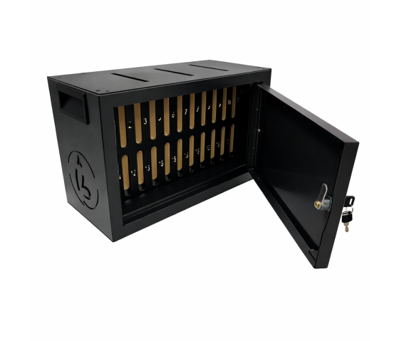 Abschließbarer Telefonwandschrank WBTOK24 für 24 Smartphones