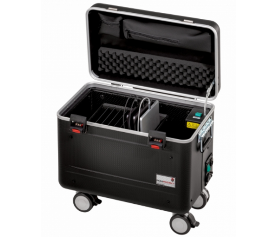 Parat Tablet-Ladekoffer TC10 Plus TwinCharge USB-C für 10 Tablets bis 11,5 Zoll in Schwarz