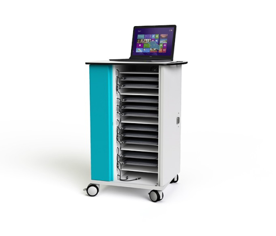 Zioxi Laptop-Ladewagen für 16 oder 32 Geräte bis zu 16 Zoll