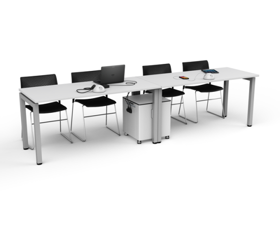 Wiederaufladbarer Zioxi powerHub Cube - 4 Steckdosen / 4x USB-A / 4x USB-C PD 60W Anschlüsse - 1800 Wh Batteriekapazität