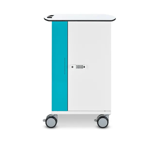 Zioxi onView Netwerk Ladewagen für 16 Laptops - inkl. USB-C-Kabeln - RFID-Steckplatz