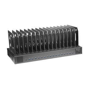 16-Port USB-C-Ladehub 1000 W mit Fächern – inklusive Smart App