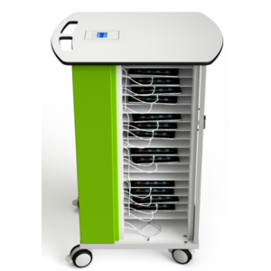 Zioxi onView Ladewagen  für 20 Tablets bis zu 10 Zoll digitales Codeschloss