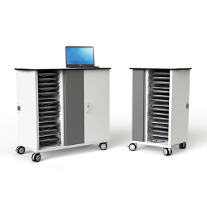 Zioxi Ladewagen für 16, 20 oder 32 Chromebooks und mobile Geräte bis 14 Zoll