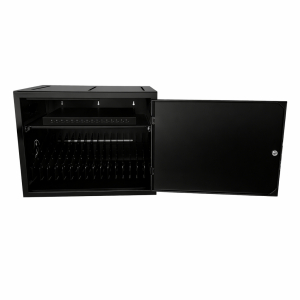 BRVDC16 USB-C Ladeschrank für 16 mobile Geräte bis zu 17 Zoll - schwarz