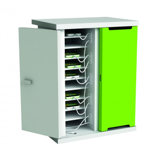 Zioxi Ladeschrank lädt nur 10 Geräte Smartphone, iPod Codeschloss