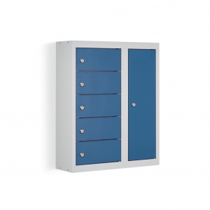 Handyfach mit 5 Fächern und Ladefunktion