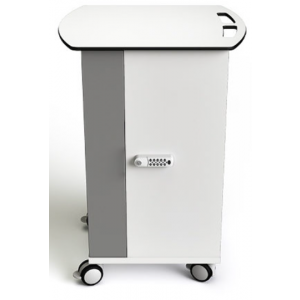 Zioxi USB-A Ladewagen für 16 Tablets bis zu 14 Zoll - Digitale Codesperre