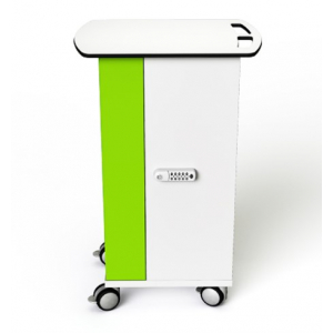 Tablet USB-C Ladewagen Zioxi CHRGTUC-TB-20-C für 20 Tablets bis zu 10,5 Zoll - digitales Codeschloss