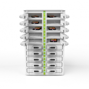 Smartphone Volt 1:1 USB-C Ladeschrank VSP1-20D-UAC-K für 20 Smartphones - Tastensperre