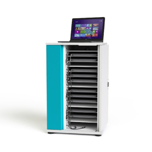 Zioxi Ladeschrank für 16 Laptops bis 16 Zoll - Aufladen über USB-C - CHRGCUC-LS-16-C - Digitales Codeschloss