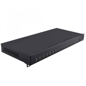 16-Port USB-A 12W 1U Rackmount Ladehub