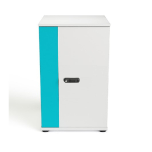 Zioxi Ladeschrank für 16 Laptops bis 16 Zoll - Aufladen über USB-C - CHRGCUC-LS-16-R - RFID-Schloss