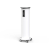 Zioxi PowerHub Tower mit Kabel – 4 Steckdosen / 4 USB-A- und USB-C-Anschlüsse