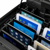 Bravour® BRVK10 Lade & Sync Koffer für 10 iPads und Tablets bis zu 13 Zoll - inklusive Kabel