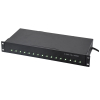 16 Ports USB-C 45W 1U Rackmount Lade-Hub
