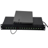 16 Ports USB-C 65W 1U Rackmount Lade-Hub