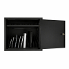 Bravour BRVDC12 Ladeschrank für 12 Tablets oder Laptops bis 17 Zoll - Schwarz - USB-C
