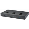 Dual Charge USB-A/USB-C 1000W-Ladehub mit 10 Anschlüssen - schwarz