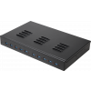 Dual Charge USB-A/USB-C 1000W-Ladehub mit 10 Anschlüssen - schwarz