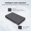 Dual Charge USB-A/USB-C 1000W-Ladehub mit 10 Anschlüssen - schwarz