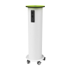 Zioxi PowerHub Tower mit Kabel – 4 Steckdosen / 4 USB-A- und USB-C-Anschlüsse