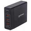 Power Delivery-Ladehub mit 3 USB-A- und 1 USB-C-Anschluss