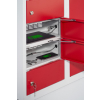 Telefoon & Tablet lockers met 10 vakken en oplaadfunctionaliteit