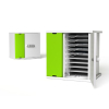 iPad-Ladeschrank mit USB-C Kabeln CHRGCUC-TB-10-R# für 10 iPads & Tablets - RFID-Schloss
