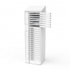 Zioxi Volt BYOD Load Locker VLS1-24S-UC-C-G# für 24 Geräte bis 17 Zoll - digitales Codeschloss - USB-C