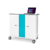 Zioxi onView Netwerk Ladewagen für 16 Laptops - inkl. USB-C-Kabeln - RFID-Steckplatz