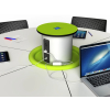 Zioxi PowerHub Tower mit Kabel – 4 Steckdosen / 4 USB-A- und USB-C-Anschlüsse