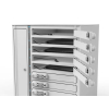 Fächerschrank mit Ladefunktion Zioxi VLS1-24S-M-C-G für 24 Geräte bis zu 17 Zoll - digitales Codeschloss - Steckdosen